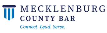 Mecklenburg County Bar Connect. Lead. Serve.